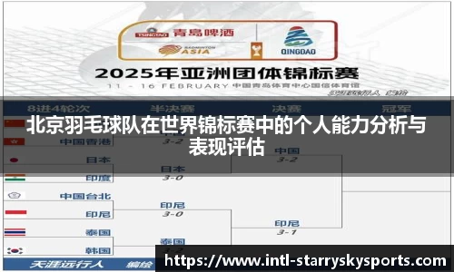 北京羽毛球队在世界锦标赛中的个人能力分析与表现评估